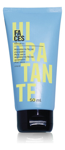  Natura Faces Hidratante Facial Pele Normal A Seca Fps15 50ml