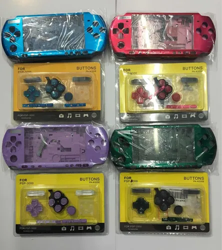 Carcasa Psp Fat Slim 1000/2000/3000 Nueva Sony Psp Completa