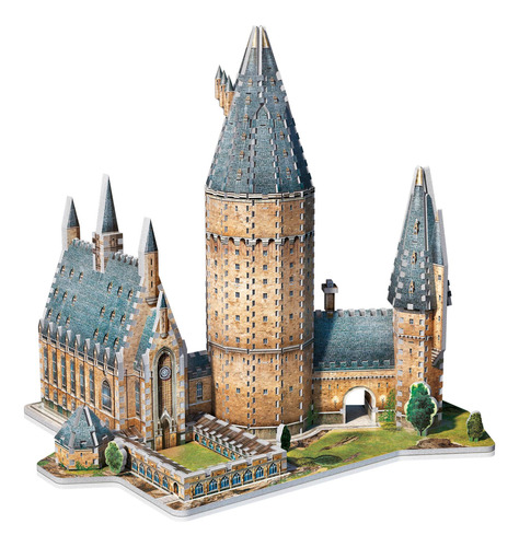 Puzzle 3D Wrebbit Hogwarts Great Hall W3D-2014 de 850 piezas