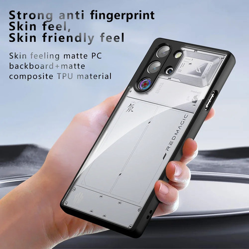 Para Zte Nubia Para Red Para Magic 10 Pro Plus 8pro 8spro 9pro 9s Pro + Funda A Prueba De Golpes Piel Esmerilada