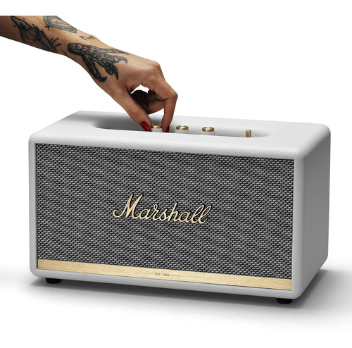 Marshall Woburn Ii Wireless Bluetooth Speaker, White - New