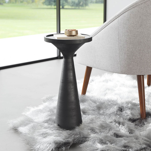 Mesa Lateral Omni Negro Këssa Muebles