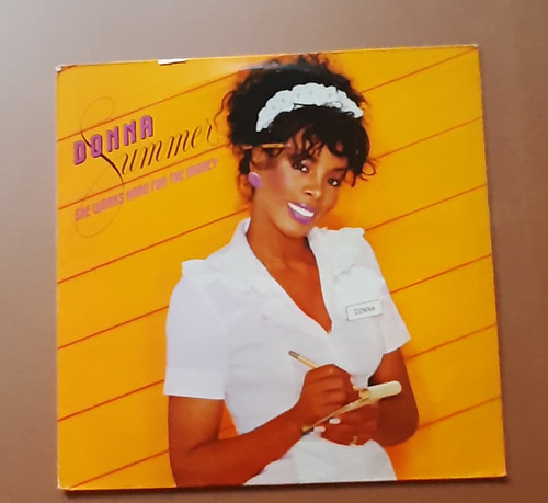 Lp Donna Summer , She Works Hard.../ Bee Gees (Usado)