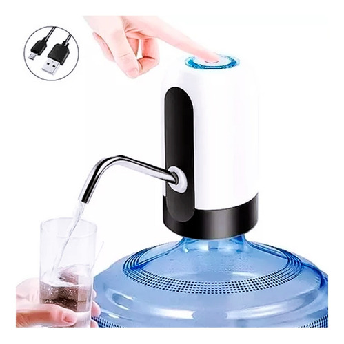Dispensador De Agua Eléctrico Recargable Usb Bomba De Agua C