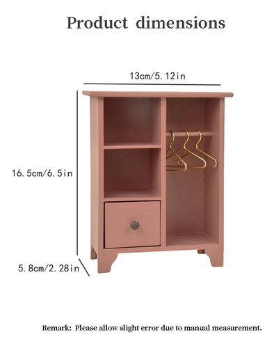 Organizador De Ropa 1:12, Mini Estante Para Ropa, Accesorios