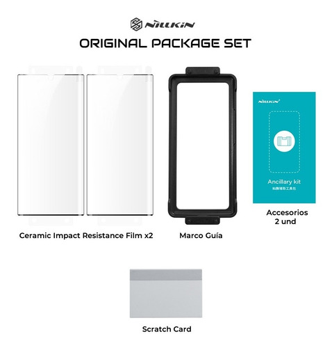 Protector Pantalla S23 Ultra Nillkin Impact Resistant 2und