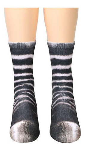 Calcetines De Pata De Animal Para Mujeres Y Hombres, 3d Con