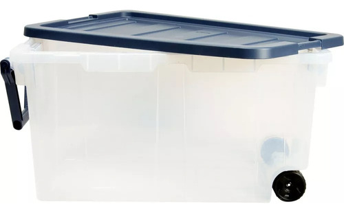 Caja De Plastico Jumbo Uso Rudo Industrial Con Llantas 