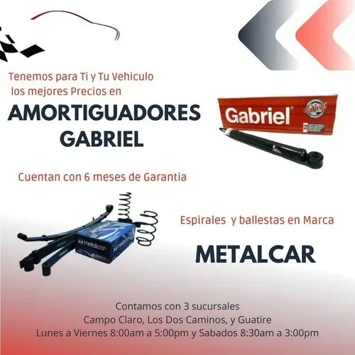 Amortiguador Trasero Tiggo