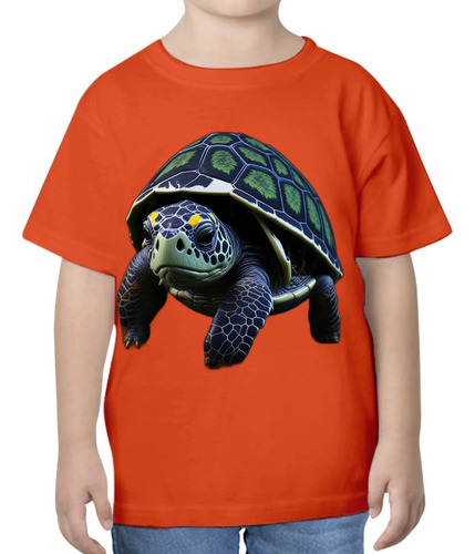 Playera Colección Animales - Tortuga De Pantano - Moda - 03