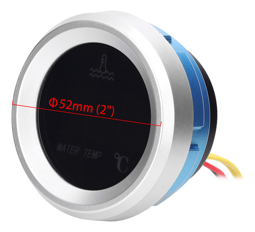 Sensor De Temperatura De 52 Mm Para Coche, 9 A 36 V, Alarma