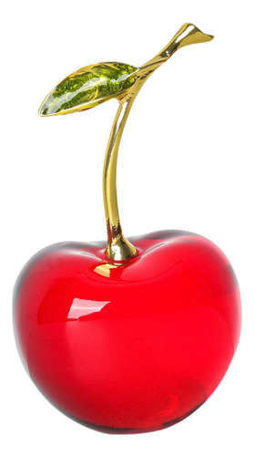 Estatua De Cereza De Fruta, Adorno Para