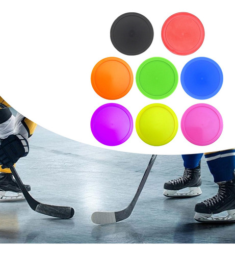 8x Pucks De Hockey De Aire, Discos De Mesa De Hockey De
