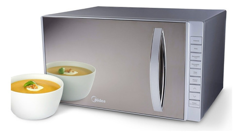 Microondas Midea Mmp-23gabv Gris 23 Litros