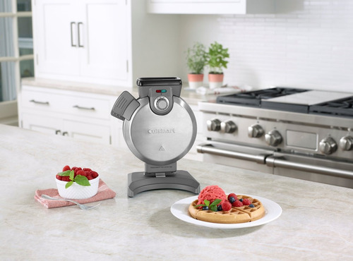 Imagen 5 de 6 de Waflera Eléctrica Vertical Waffles Bel Cuisinart Waf-v100es