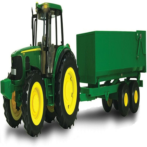 Juguete Tractor Con Vagón John Deere Big Farm