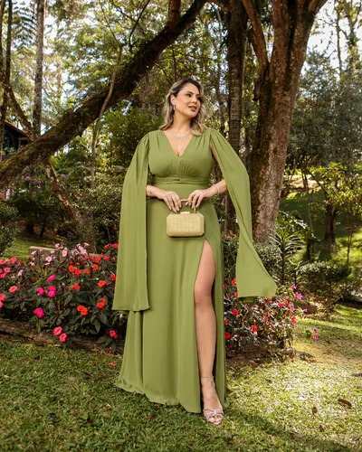 Vestido verde hotsell esmeralda mercado livre