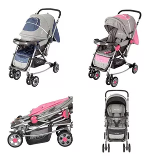 Coche Bebes Multifuncional Plegable Función Mecedora Flip