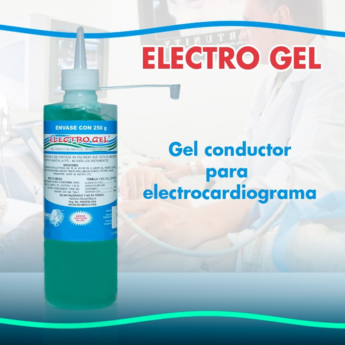 Gel Conductor Electrocardiograma Hidrosoluble Electro Gel