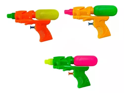 Arminha de Água Brinquedo 4 Unidades Pistola de Água Arma de Água