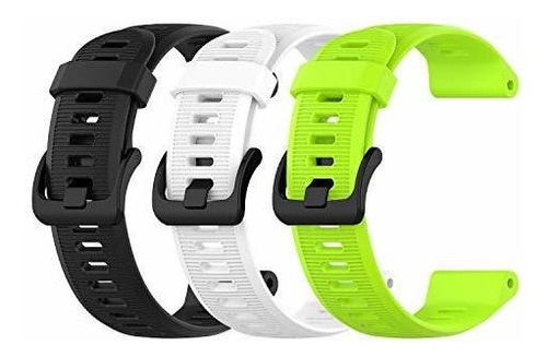 Pack 3 Pulseras Silicona Garmin Forerunner 945