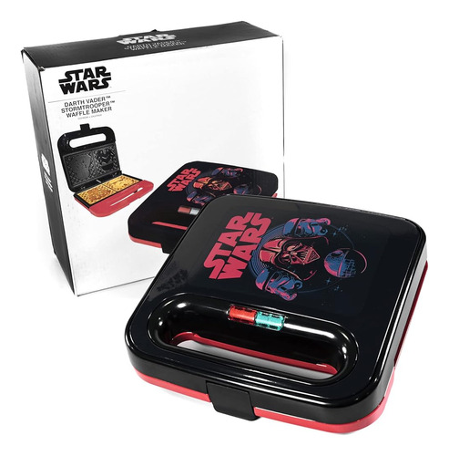 Uncanny Brands Star Wars Waffle Maker - Darth Vader & Stormt