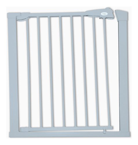 Puerta Seguridad Bebe Metalica + Ext 42 + 28 (146-152) Gris