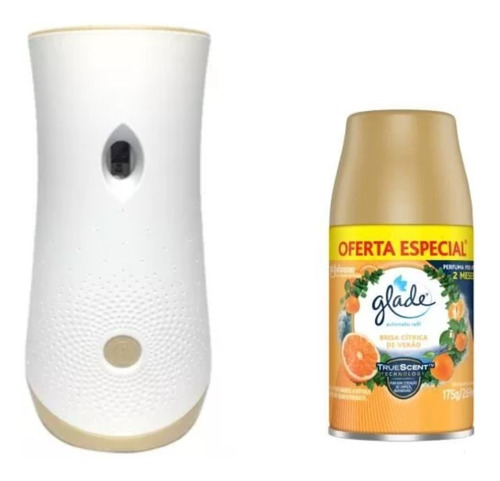 Kit 4 Aparelho Odorizador Glade Refil Tangerina 