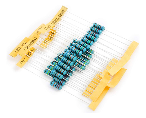 Pelicula Metalica Chanzon 35 Values 1w 0,1r-1mr Ohm 175 P...