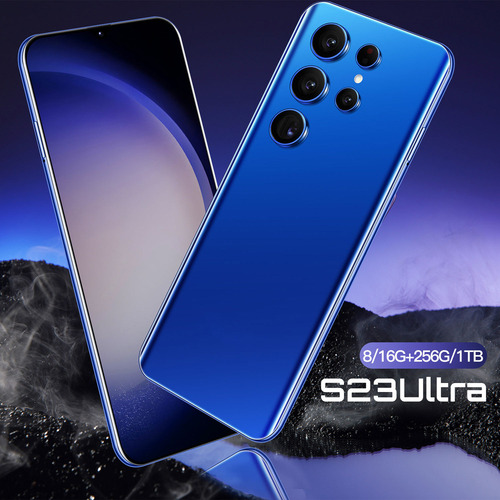 Smartphones 5g Desbloquea La Versión Global S23 Ultra,8gb+256gb Dual Sim,teléfonos Inteligentes De Pantalla Completa De 6,8 Pulgadas
