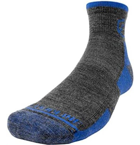Cloudline Quarter Crew Trail Running Socks - Lana De Merino