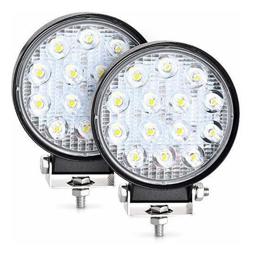 Barras De Luz - Nifeida Round Led Light Bar 2pcs Led Off Roa