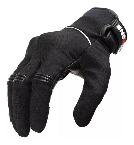 Guantes Moto Nine To One Windbreaker Negro - Fas Motos