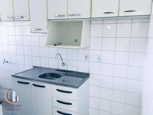 Imagem 7 de 17 de Apartamento 3 Dormitórios Com Armários Planejados, Piscina, 01 Vaga De Garagem - Jaguaribe - Osasco/sp - Ap1975