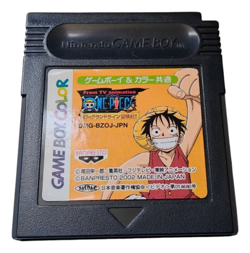 One Piece Nintendo Game Boy Color Original Exclusivo Japon (Usado)