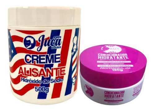 Creme Alisante White 500g + Condicionador Pós Química 150g