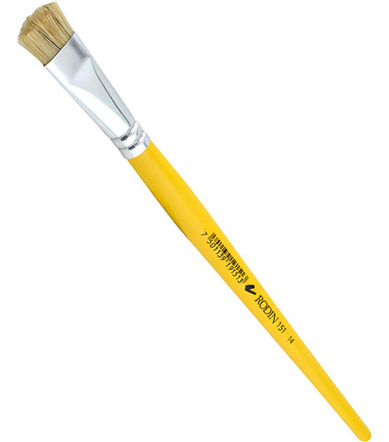 Pincel Plano Cerda Corta S-151 #14 Rodin, Pieza