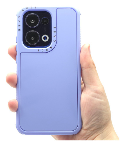 Funda 3 En 1 Para Oppo Reno 13 5g Case Uso Rudo Protector Supreme - Lila Oppo Reno 13 5g