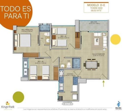 Imagen 10 de 10 de Vendo Apartamento En Ph Kings Park, Condado Del Rey 20-3990