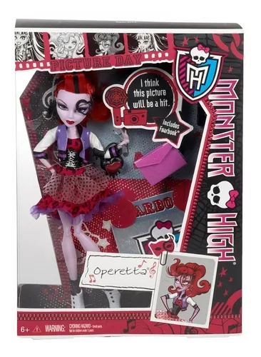 BONECA MONSTER HIGH OPERETA MATTEL CBP34/CBP37