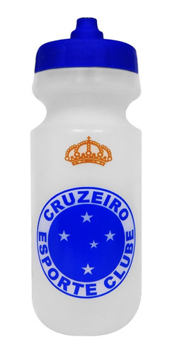 Garrafa Squeeze Top Cruzeiro Esporte 500ml Plástico Oficial