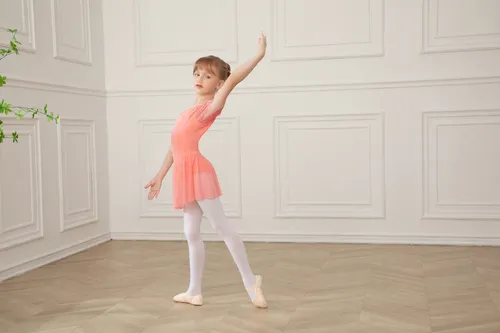 Vestido De Ballet, Poncho Y Medias De Baile De Encaje Para N