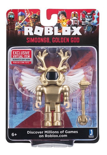 Roblox Golden God Simoon68 Con Item Exclusivo Descargable