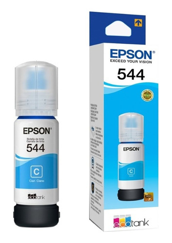 Botella De Tinta Epson T544220 Cyan 65ml