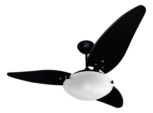 Ventilador De Teto Magnes Venti-Delta 3 Pás MDF Preto 127v