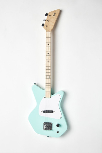 Guitarra Para Niños Electrica Loog Pro De 3 Cuerdas Verde