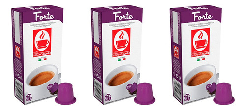  Combo 30 Capsulas Forte Nespresso Compatible Cafe Bonini