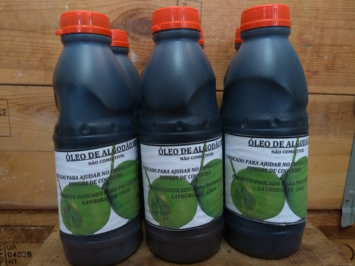6lt Óleo De Algodão Bruto Coco Sem Pragas Frasco