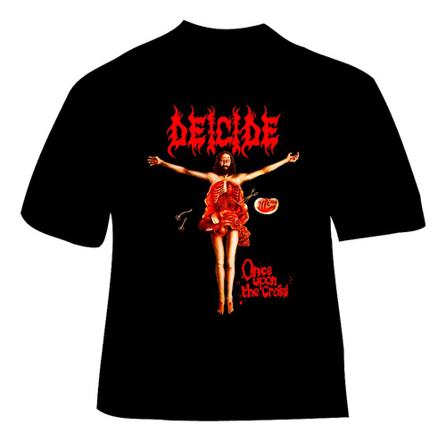 Polera Deicide - Ver 17 - Once Upon The Cross