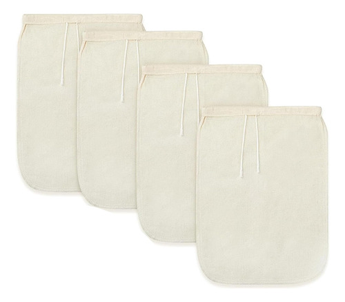 Colador De Yogur Orgánico Para Café Frío, 4 Unidades, 7,9 X